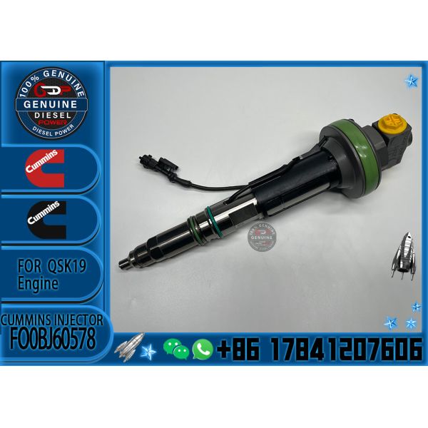 Brand New Common Rail Diesel Fuel Injector Y431K05246 4089972 For Cummins QSK19 QSK38 QSK60 FO0BJ60578