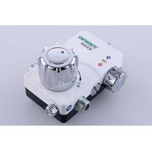 304 Stainless Steel Electronic Water Mixing Valve Solar White Water Heater