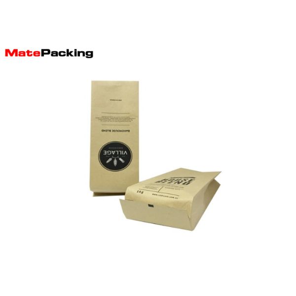 Buy Foil Laminated Custom Design Coffee Bags , Side Gusset Coffee Bean Pouches at wholesale prices