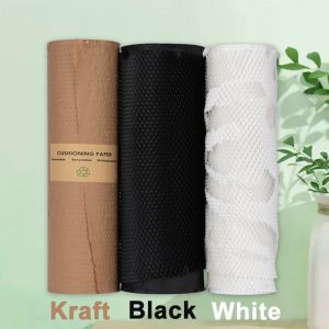 Recyclable Honeycomb 80gsm Protective Paper Roll Wood Pulp