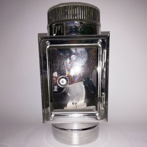 306 430 Insulated Flue Pipe Stainless Steel Outer Casing Corrosion Prevent