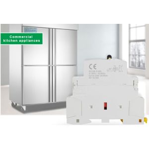 Manual Electric AC 400VAC 63A 2 Pole 3 Pole Modular Contactor