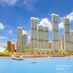 JKP 1/ 500 Yantian Project Model Customizable Miniature Building Models