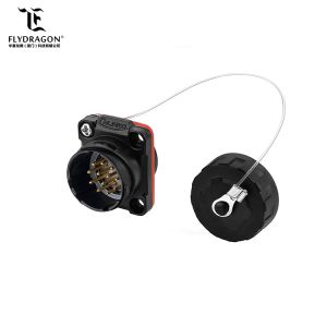 Hot Sale 12Pin Wire Harness Sockets Connector XLR Heavy Duty Connector for