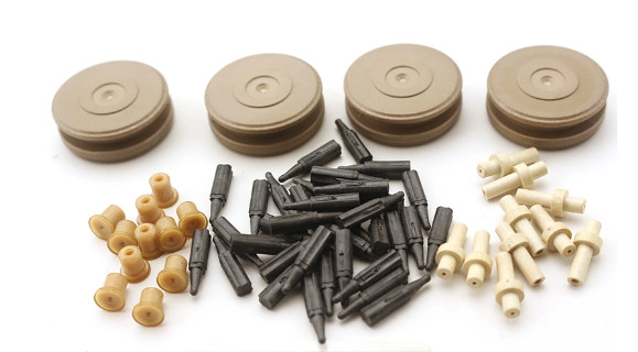 Buy Fire Retardant Peek Components Plastic Manufacturing Service Actual Packaging at wholesale prices