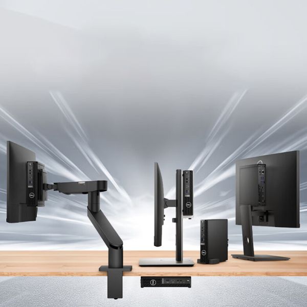 Dell 3000MFF Micro Computer Mini Small Host Desktop 12th Black i5-12500T 8G 256G