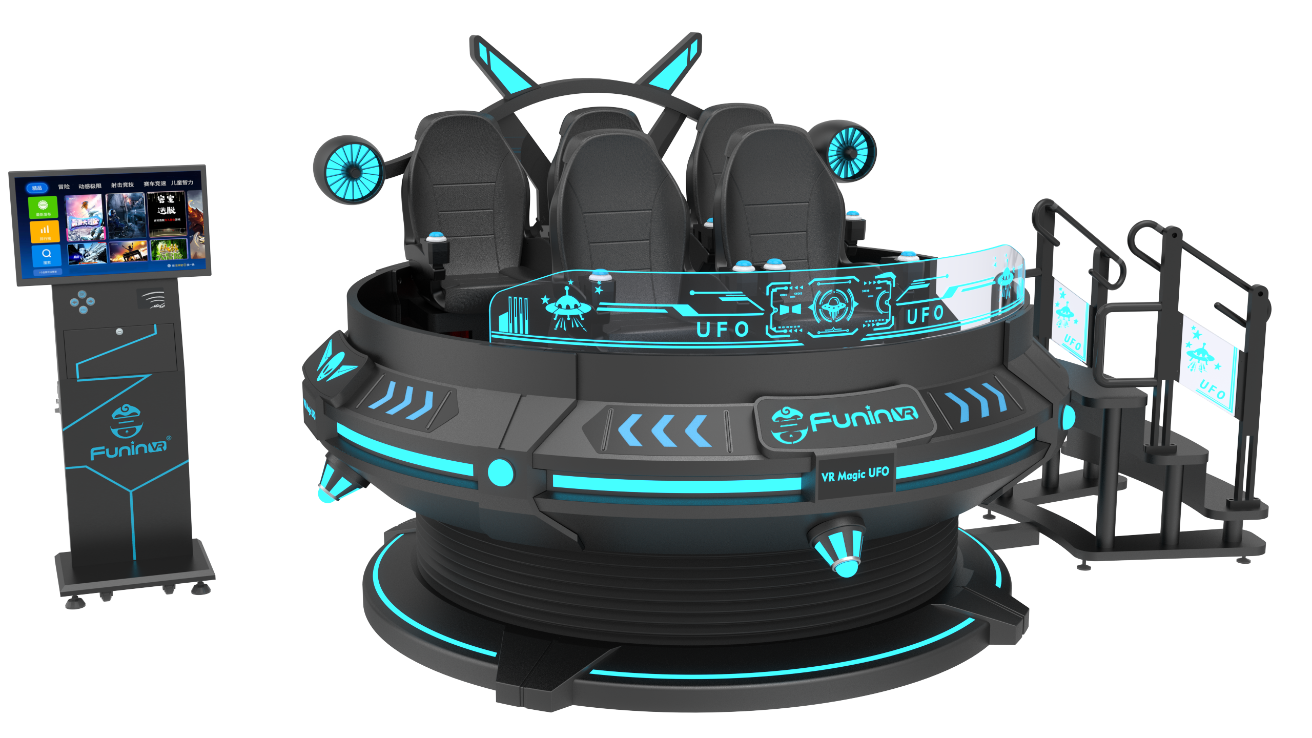 Upgrade Your Entertainment Business with 6 Seats 9D VR VR Cinema Voltage 220V/2