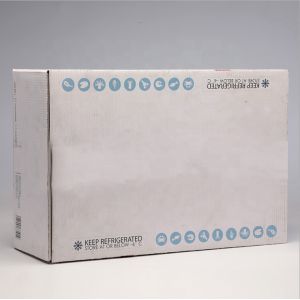 Corrugated Board Paper Eco Friendly Food Packaging For Frozen Food