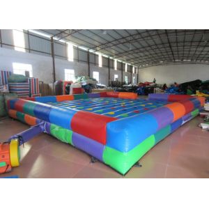 Attractive Inflatable Indoor Arena 6 X 6m , Interesting Blow Up Jousting Arena