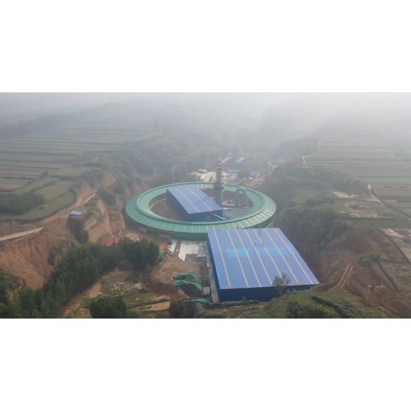 150m Length Rotary Kiln Brick Manufacturing Plant With Intelligent Moving Of