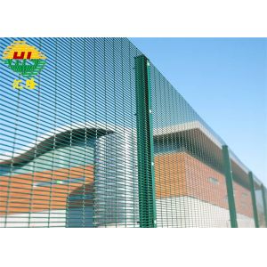 China South Africa Anti Climb Flat Curved 358 Welded Mesh Security Fence 8GA Multipurpose on sale