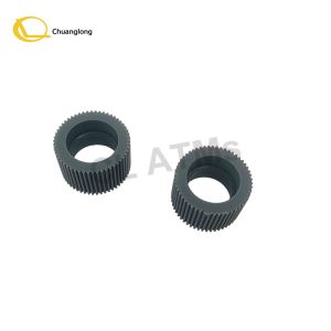 Wincor Nixdorf Puller SP 54T Feed Roller Double Extractor Feed Roller Grey Red