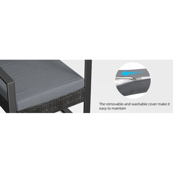 Patio furniture set cushion