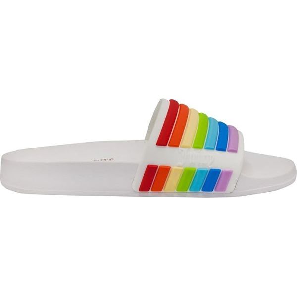 EVA Rubber Soles Women's Slides Rubber Band Flat Sandals Slip On