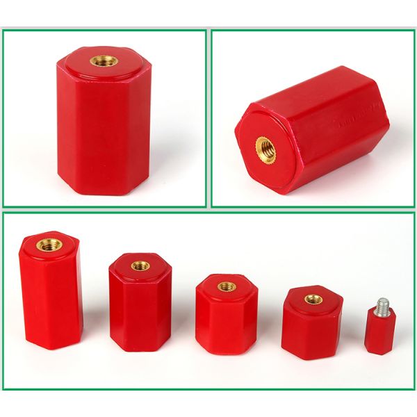 China Wholesale EN30 electrical hexagonal busbar insulator support