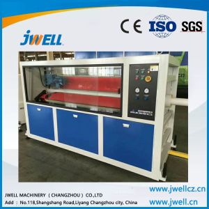 Jwell water supply pvc 75-250 plastic extruder machine