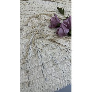 Sequin Embroidered Fabric Sequin Tasstels Embroidered Evening Luxury Occasion