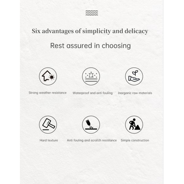 High Adhesion Micro Cement Paint Perfect for Commercial and Residential Applications