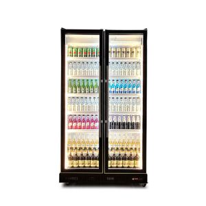 Quality 220V / 110V Commercial Chiller With R290 Adjustable 5 Layers Shelves for sale