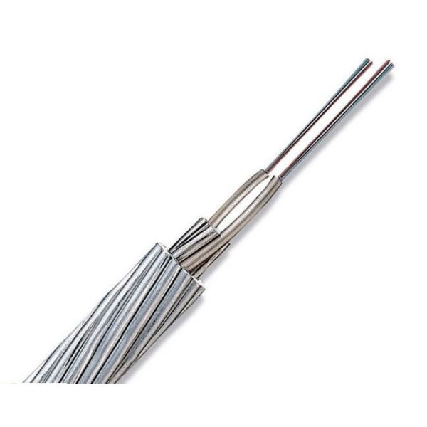 Buy Aluminium Clad Steel Wire OPGW Optical Composite Overhead Ground Wire 72 Core at wholesale prices