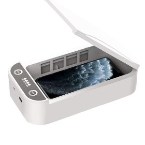 Portable Light UV Sterilization Box Smartphone Wireless Charging 218mm*122mm