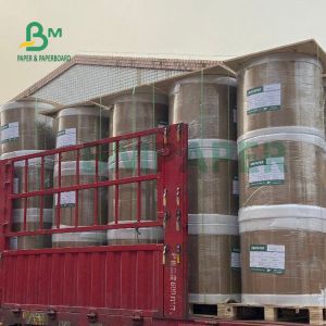 80gsm Semi Glossy Adhesive Sticker Paper , Self Adhesive Thermal Paper For