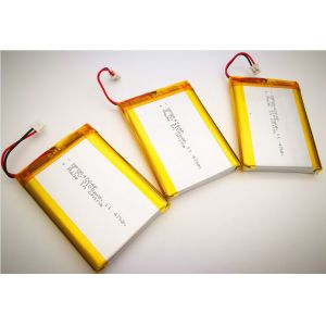 11.47 Watt Lithium Ion Polymer Battery Pack 804764 3100mah 3.7V With Connector
