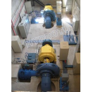 High Efficiency Reaction Type Water Turbine Francis Hydro Turbine With Capacity