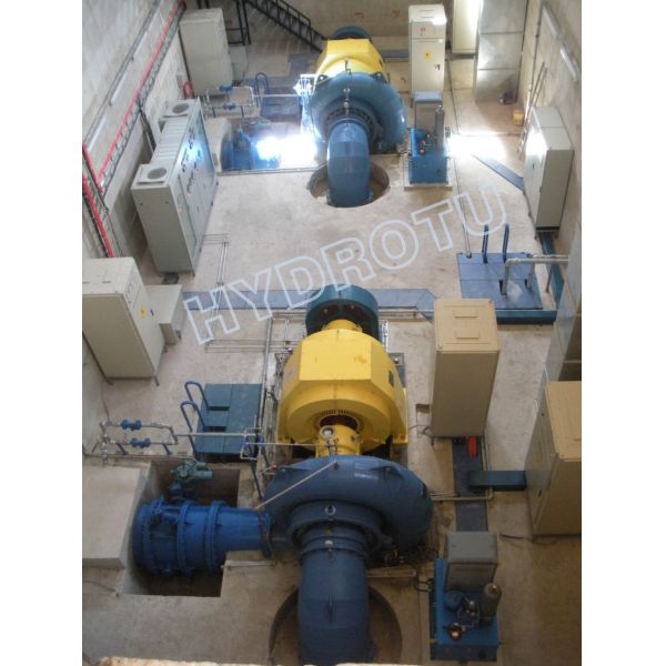 High Efficiency Reaction Type Water Turbine Francis Hydro Turbine With Capacity
