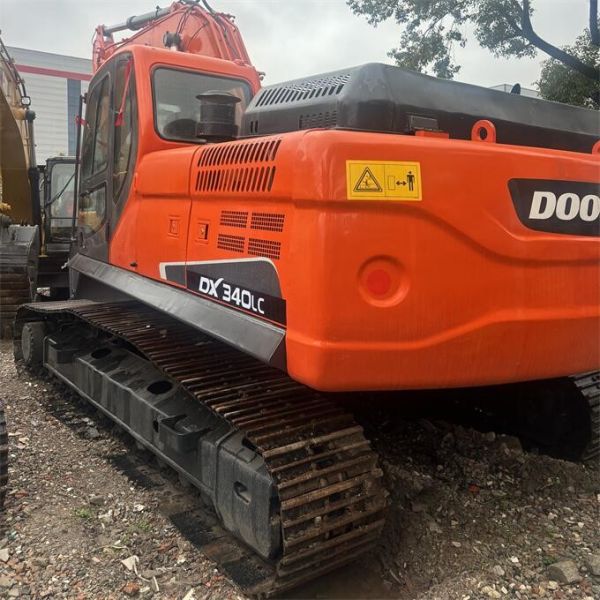 Used Doosan DX340 Excavator 34-Ton Crawler Digger Heavy-Duty Construction