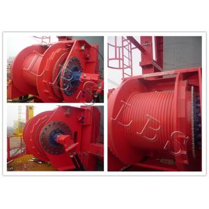 Marine Boat Hydraulic Groove Winch For Oil Exploration