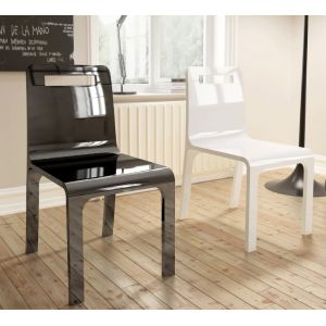 China high quality piano painted solid wood dining chair furniture on sale