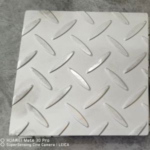 Customized 304 Metal Stainless Steel Plate Patterned Textured Sheet Checker