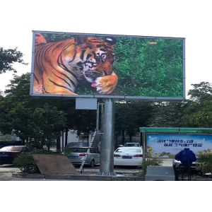 10mm Pixel SMD3535 7500CD/sqm LED Advertising Billboard