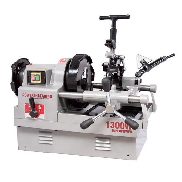 Buy 3 Inch Portable Electric Pipe Threading Machine 1300W Automatic at wholesale prices