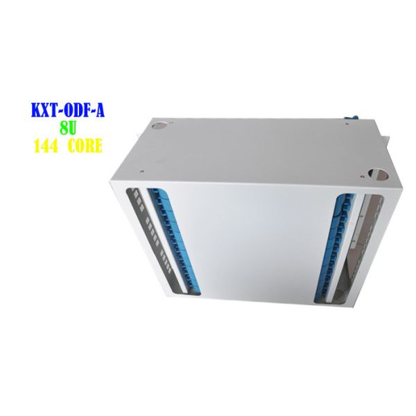 Intelligent Rack Fiber Patch Panel , Ethernet 8U 144 144 Fiber Patch Panel