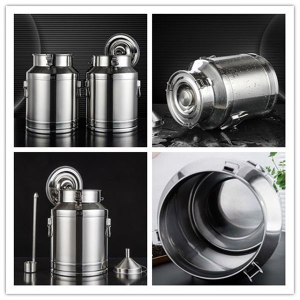 Hard Leakproof 304 Stainless Steel Sealing Tank For Dairy Farm