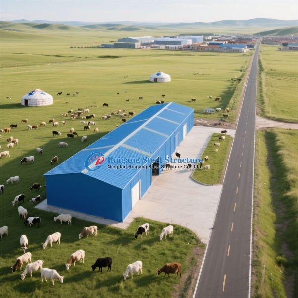 Buy Prefabricated Prefab Fabricated Steel Structure Warehouse Shed at wholesale prices