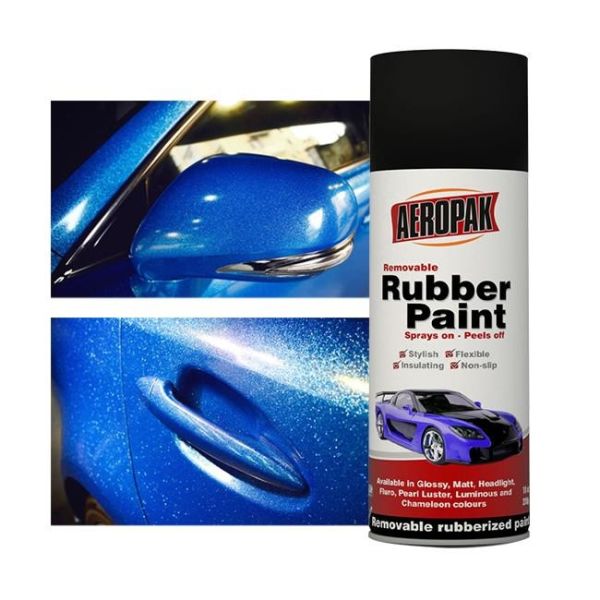 Buy Aeropak Removable Rubber Spray Paint Peelable Pearl Luster Car Paint at wholesale prices
