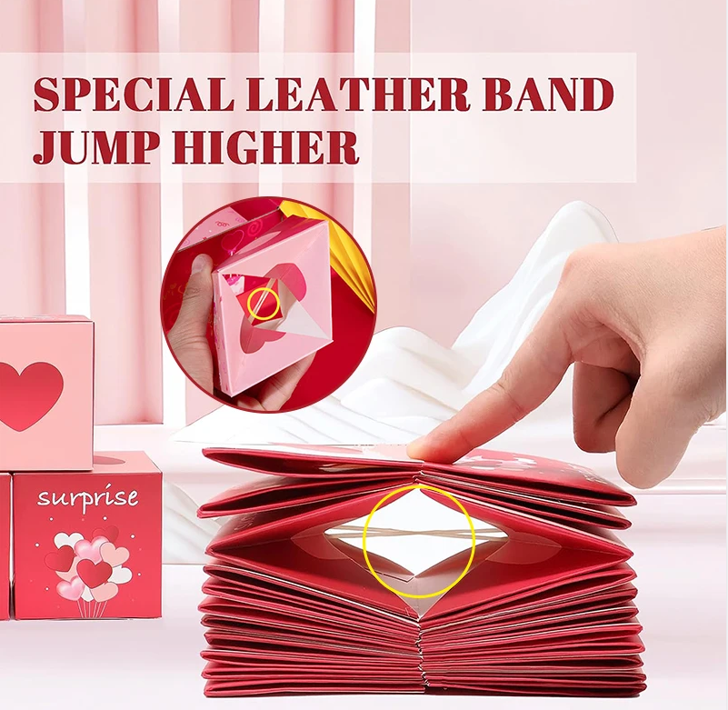 Packing Material DIY Birthday Surprise Gift Box Party Favors Funny Money Explosion Box