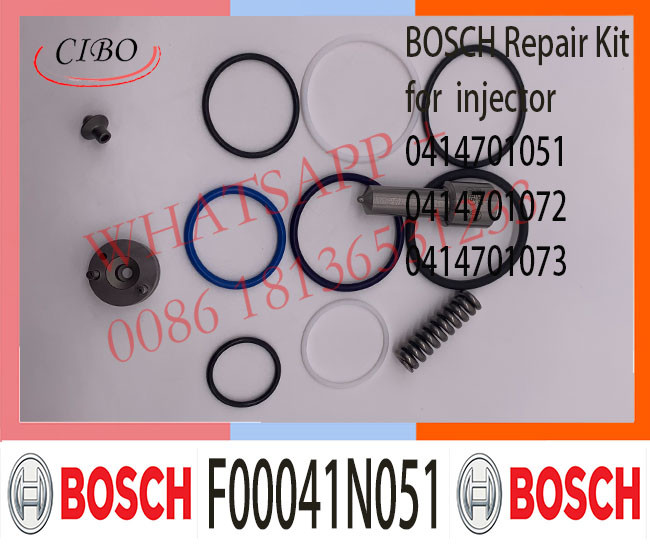 F00041N051 DIESEL SCANIA INJECTOR PARTS REPAIR KIT 0414701076 0414701077