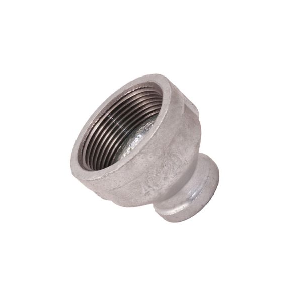 Buy Reducing Socket 4" Galvanized Malleable Iron Pipe Fittings at wholesale prices