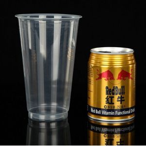 17oz Disposable Plastic Clear Cups for fruit juice beverage