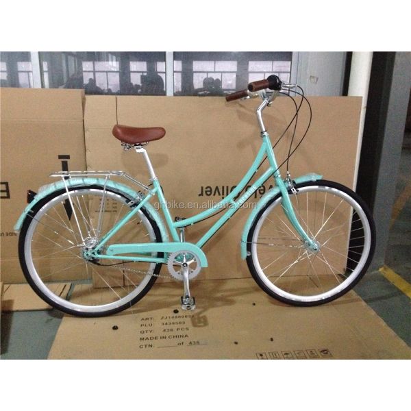USA Popular 3 Gear Retro Womens City Cruiser Bike Ladies Bicycle 28" with 700*35C Wheel Size