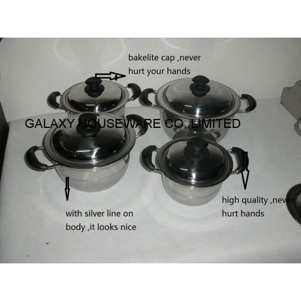 stainless steel sauce pot & cookware set & cooking pot