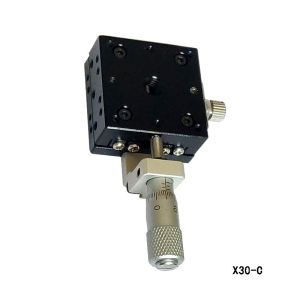 Black Optical Alignment Manual Linear Stage Multifunction