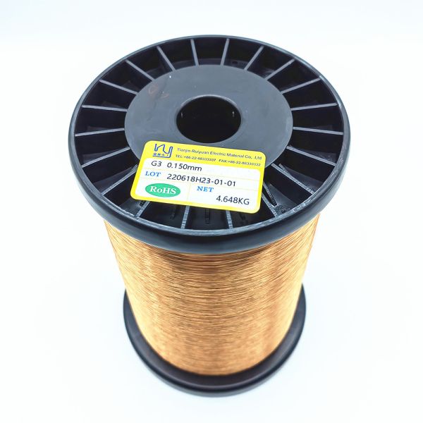 Buy 28.5 Awg 2uew155 Enamelled Copper Wire Solderable Magnet Winding at wholesale prices