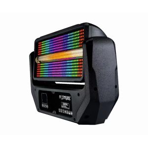 DMX512 Black LCD 1000W LED Strobe RGB 3in1 For Widding Party