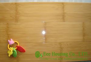 China Horizontal compressed high gloss bamboo flooring For Sale,Carbonized Indoor Bamboo Floors on sale