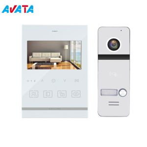 4.3 Inch Promotion Digital Wired Room to Room Intercom with Doorbell Camera